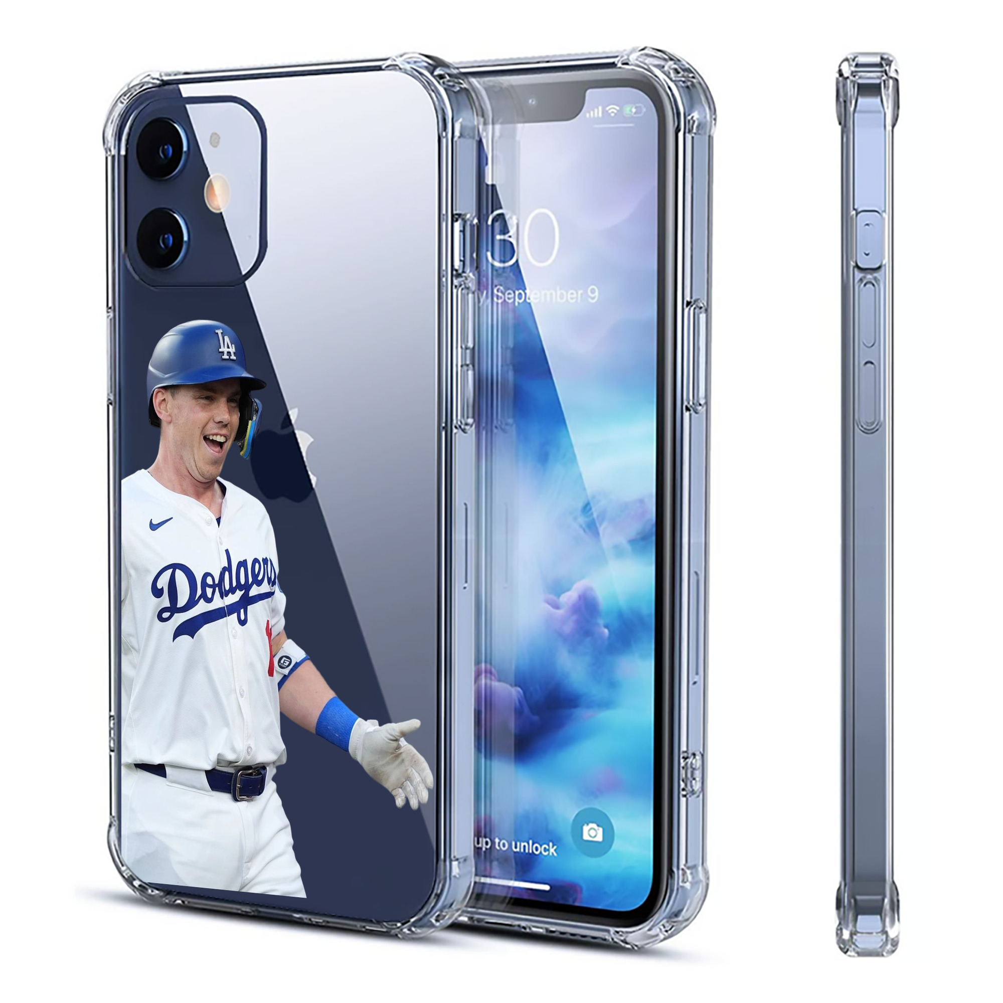  Clear IPhone 12 Case – Soft TPU With UV Print – Enhanced Drop Protection, Precise Fit, Anti-Fingerprint, Customizable Design, Scratch-Resistant, Yellow-Resistant